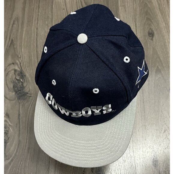 Vintage The Game Dallas Cowboys Snapback Cap Hat OSFA NFL - Picture 9 of 14